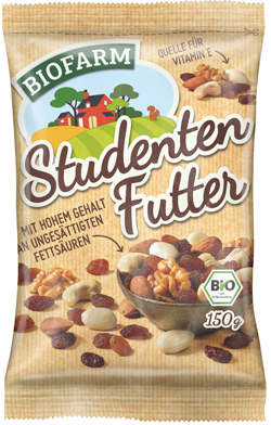 KLUTH Beutel Bio-Studentenfutter