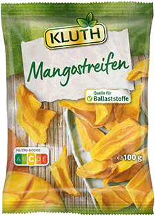 KLUTH Beutel Ingwerstücke und Mangostreifen