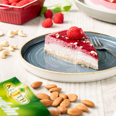 Bild Veganer Himbeer Cheesecake