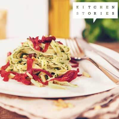 Bild Tagliatelle mit Bresaola