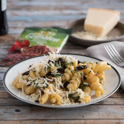 Bild Pasta mit Tomatenöl